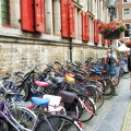 Bicycles - a main means of travel in Delft